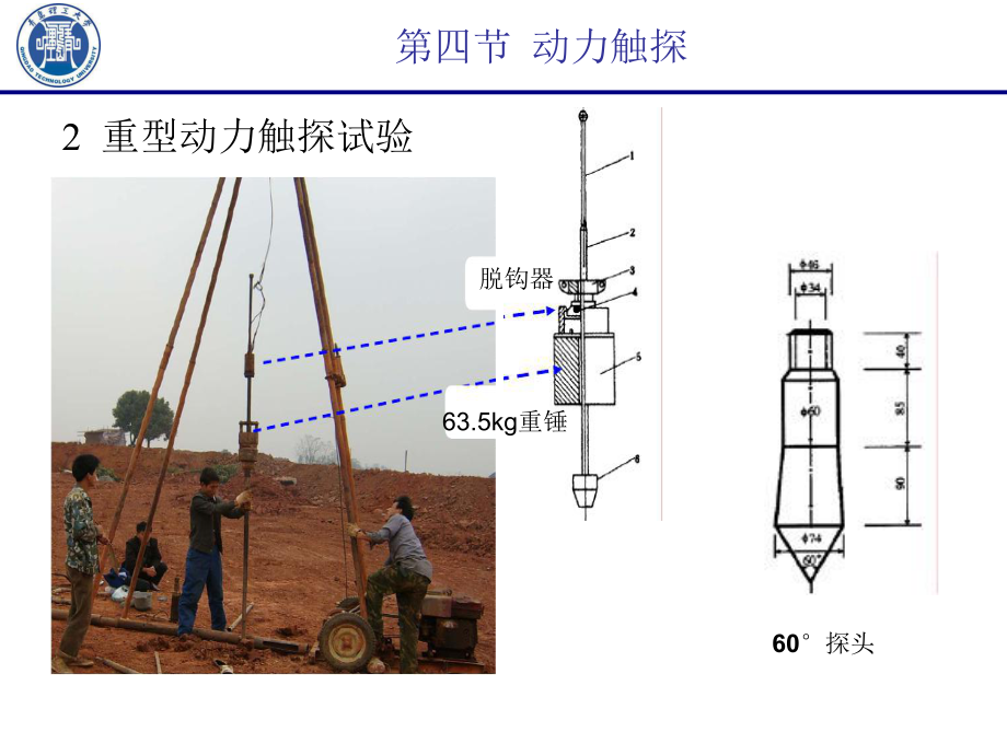 巖土工程勘察中的動力觸探技術